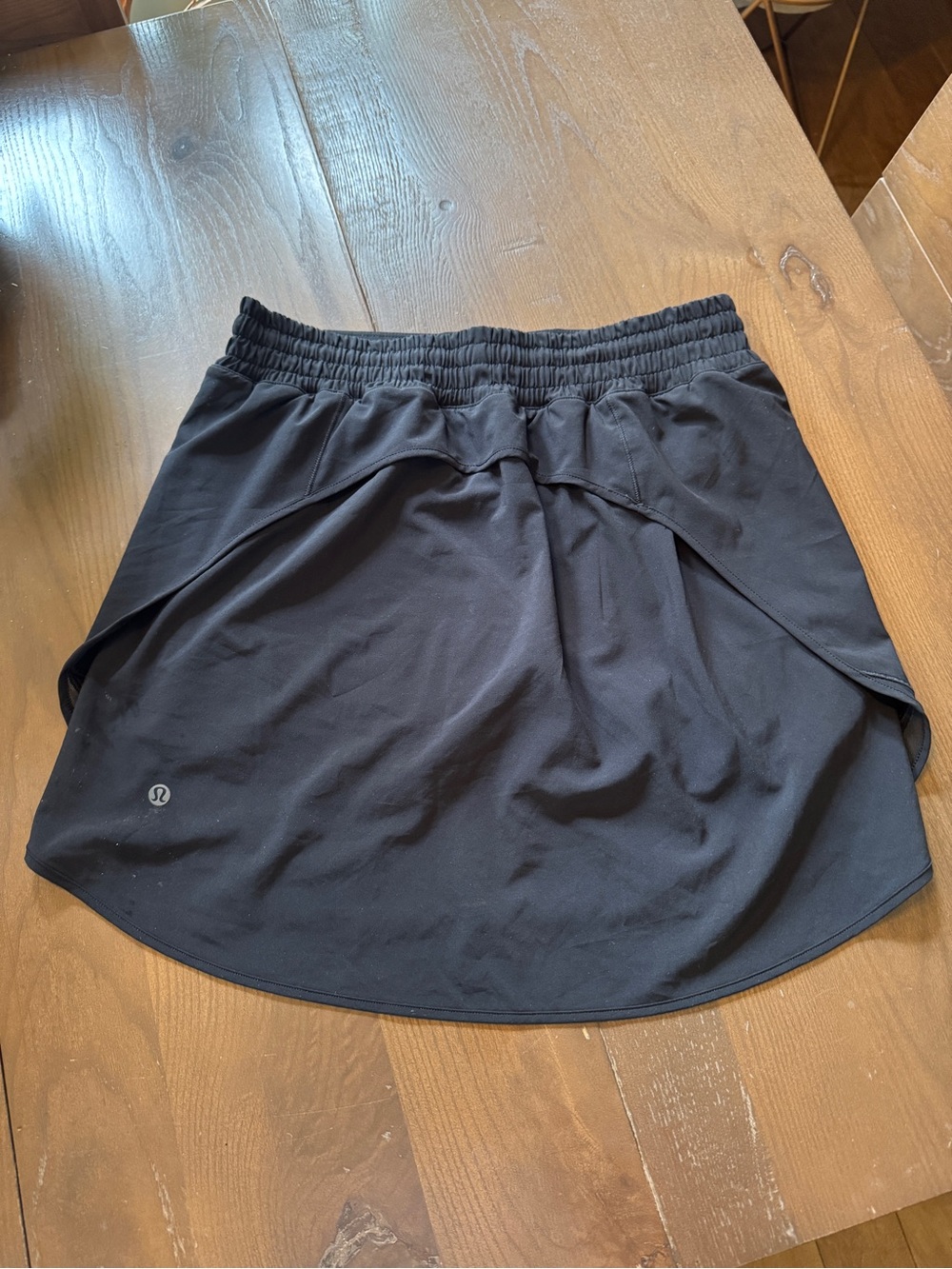 lululemon athletica Black Active Skort with Built-In Short